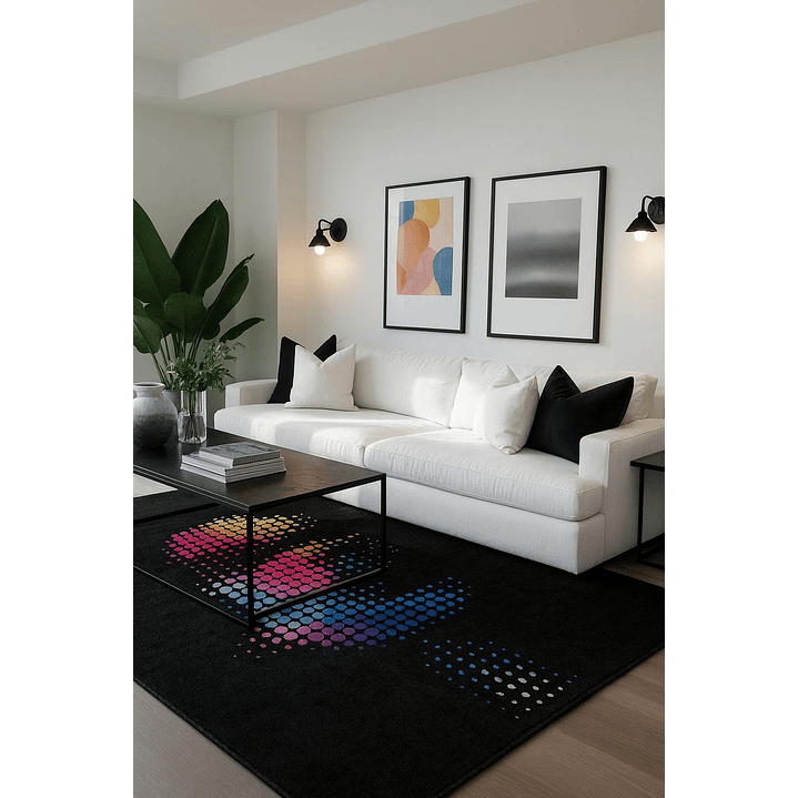 Alfombra Diseño Paris Para Living 200x220 Clems 2