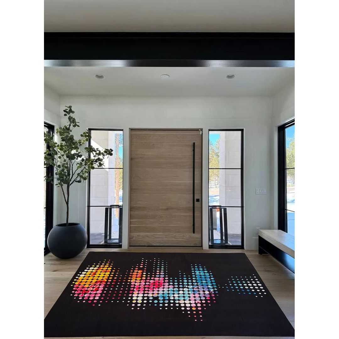 Alfombra Diseño Paris Para Living 200x220 Clems 7