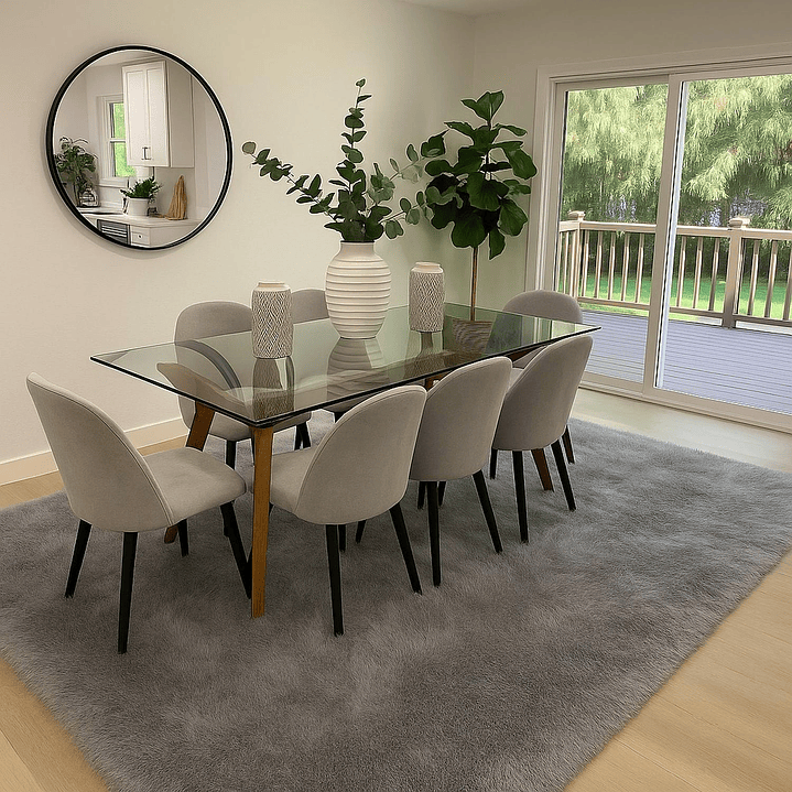 Alfombra Timmy Peluda Extra Suave Living Color Gris 150x200 5