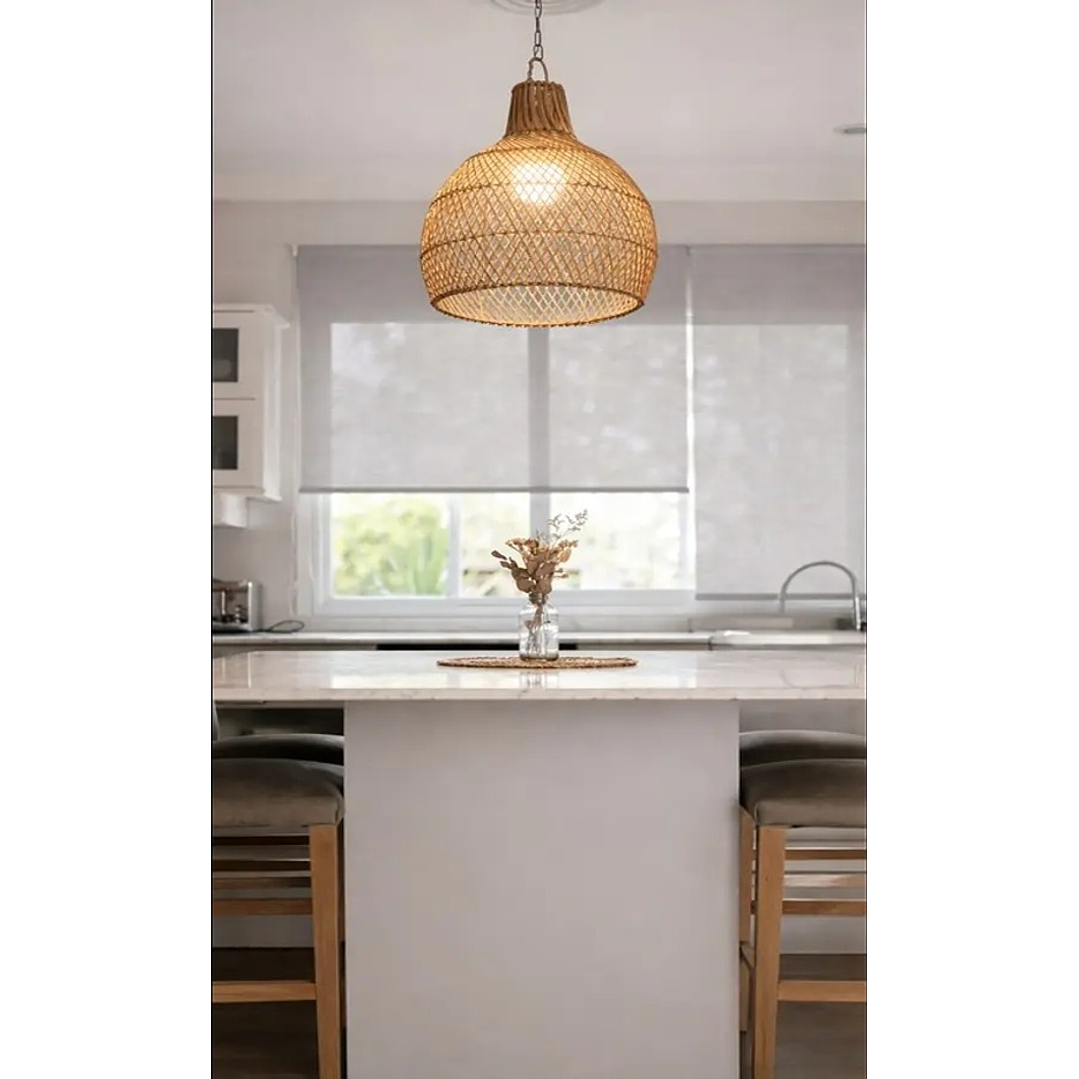 Cortina Roller Sunscreen 5% Filtro Solar Color Gris 2