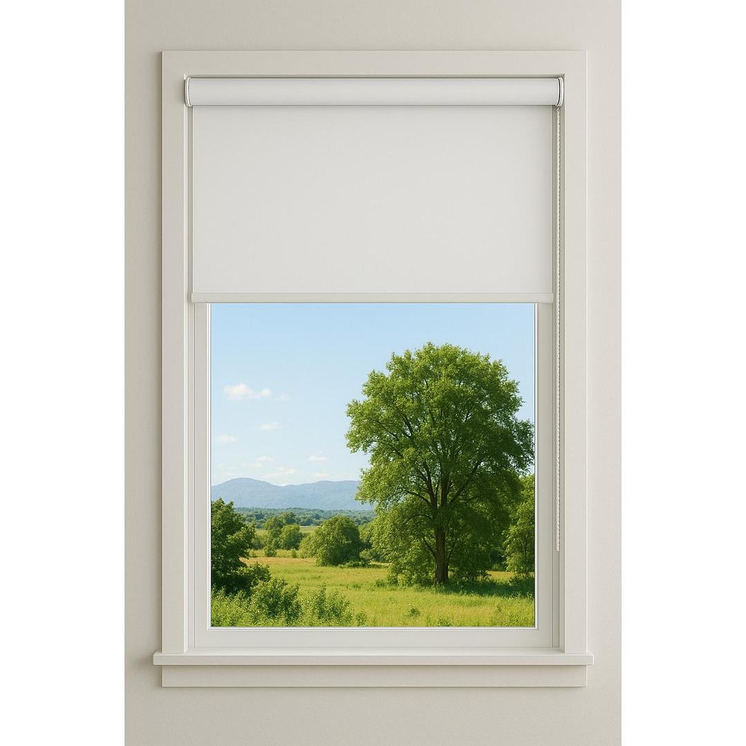 Cortina Roller Blackout Color Crudo 2