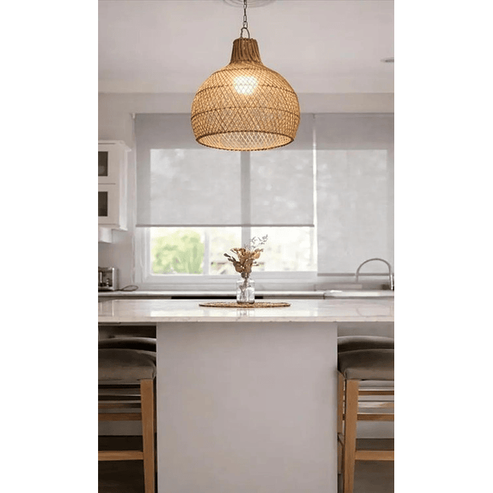 Cortina Roller Sunscreen 5% Filtro Solar Color Gris 11