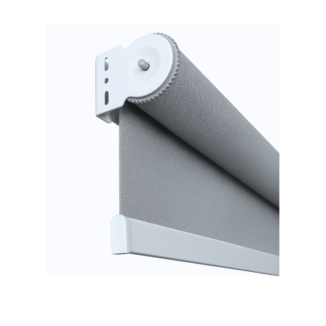 Cortina Roller Sunscreen 5% Filtro Solar Color Gris 13