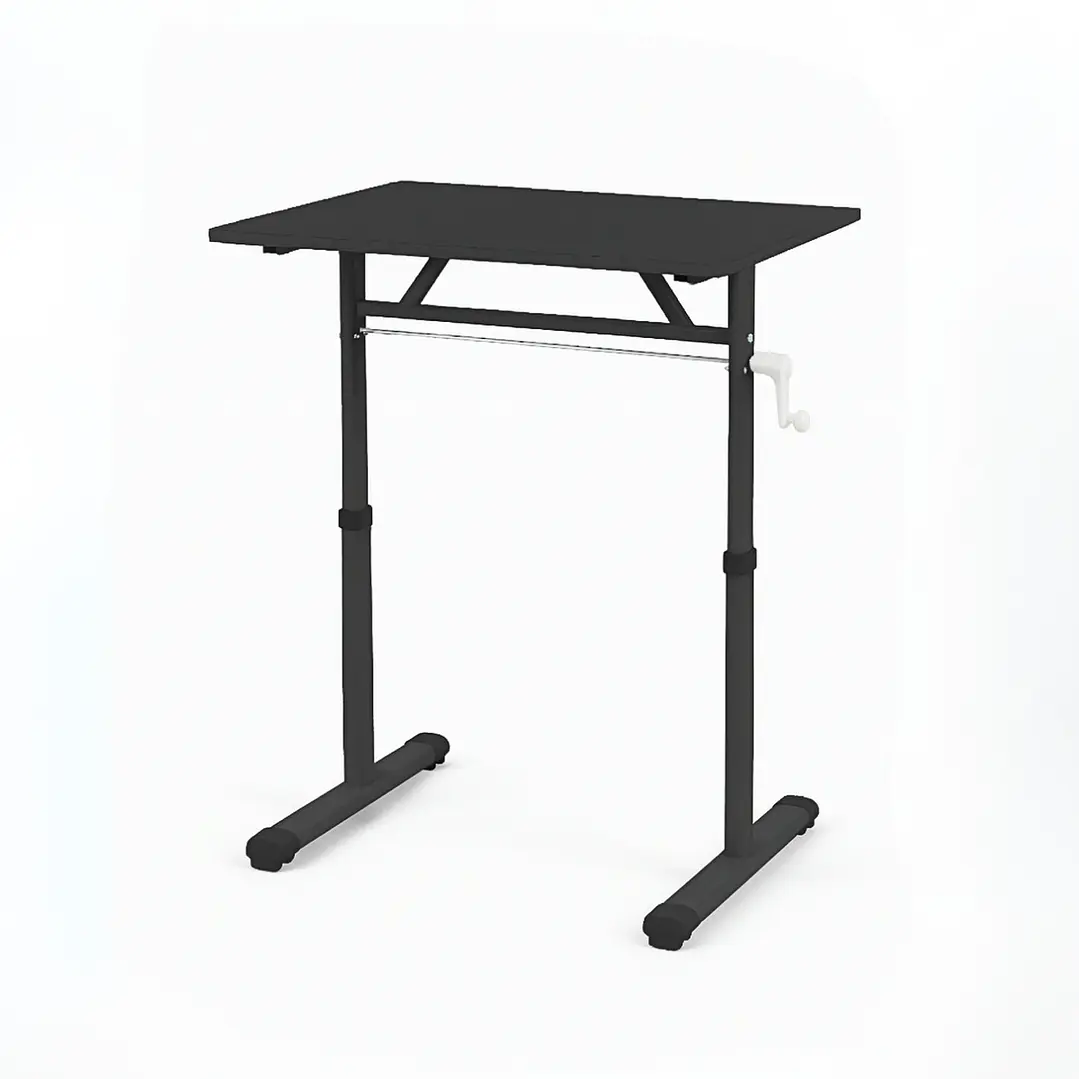 Escritorio Funcional Altura Ajustable 100x60x63-86cm Negro 4