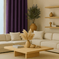 Cortina Tradicional 100% Blackout Morado - Miniatura 1