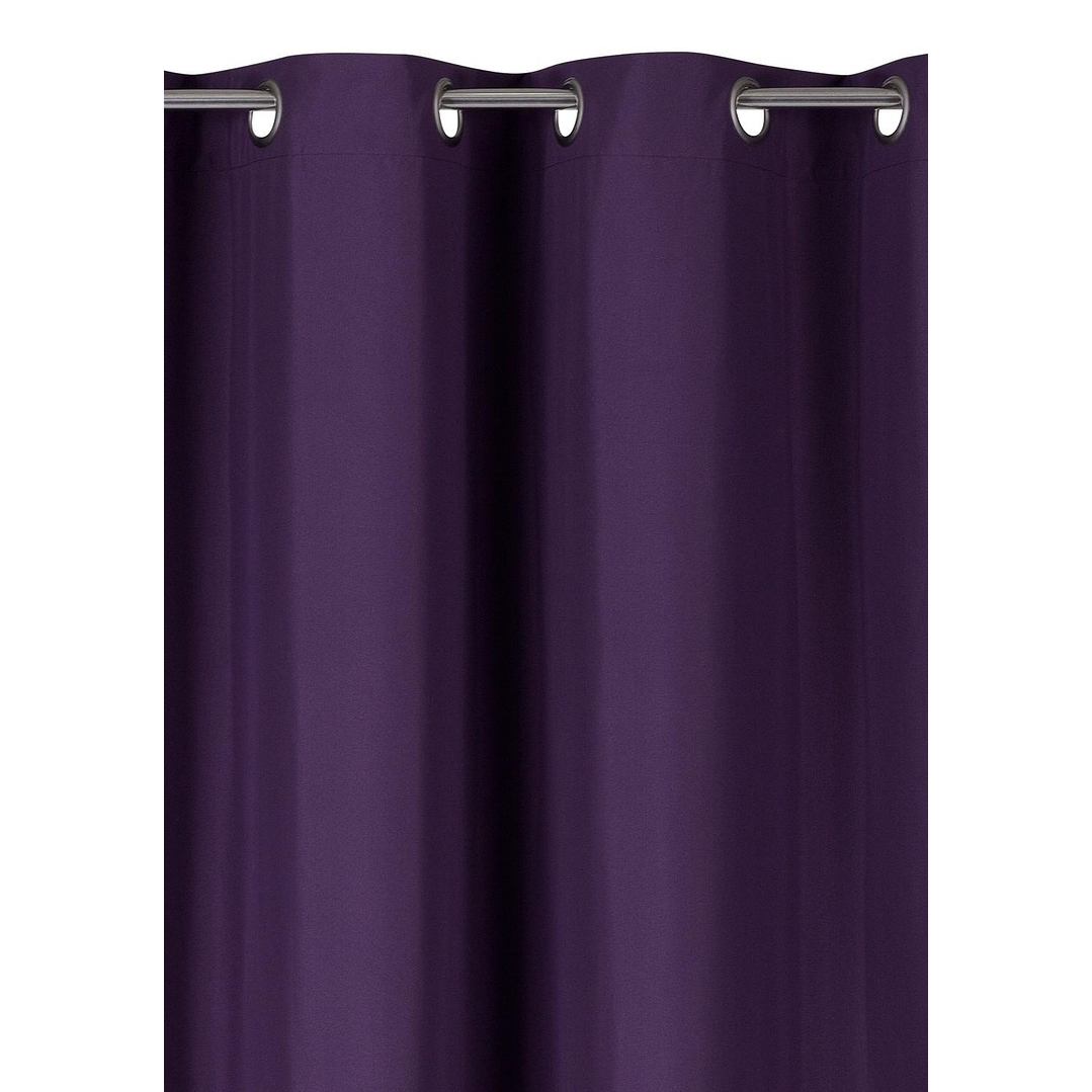 Cortina Tradicional 100% Blackout Morado 7