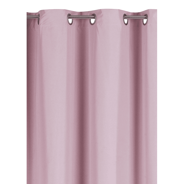 Cortina Tradicional 100% Blackout Rosa 6