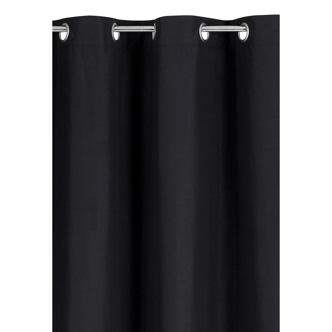 Cortina Tradicional 100% Blackout Negro 7