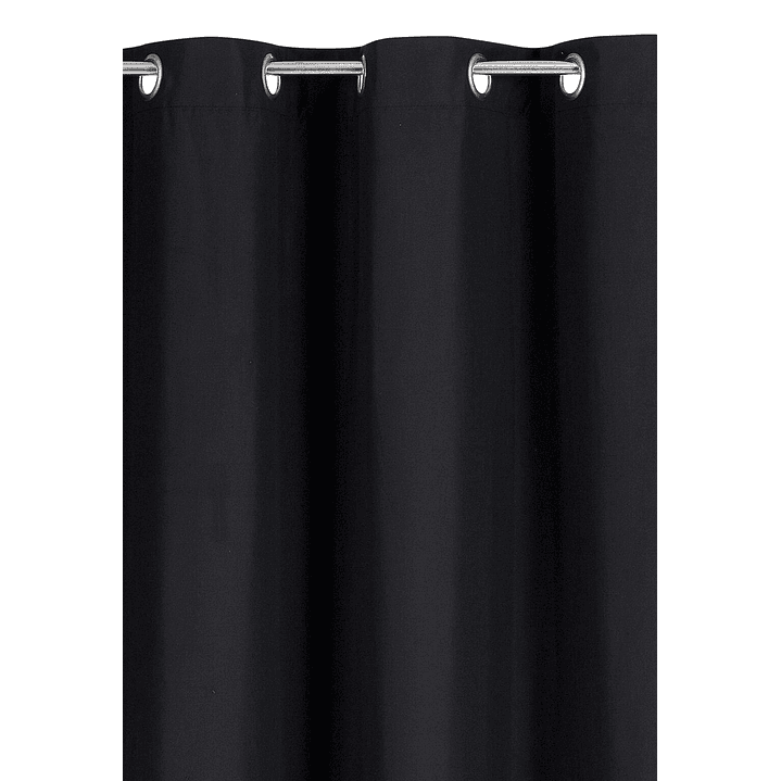 Cortina Tradicional 100% Blackout Negro 7