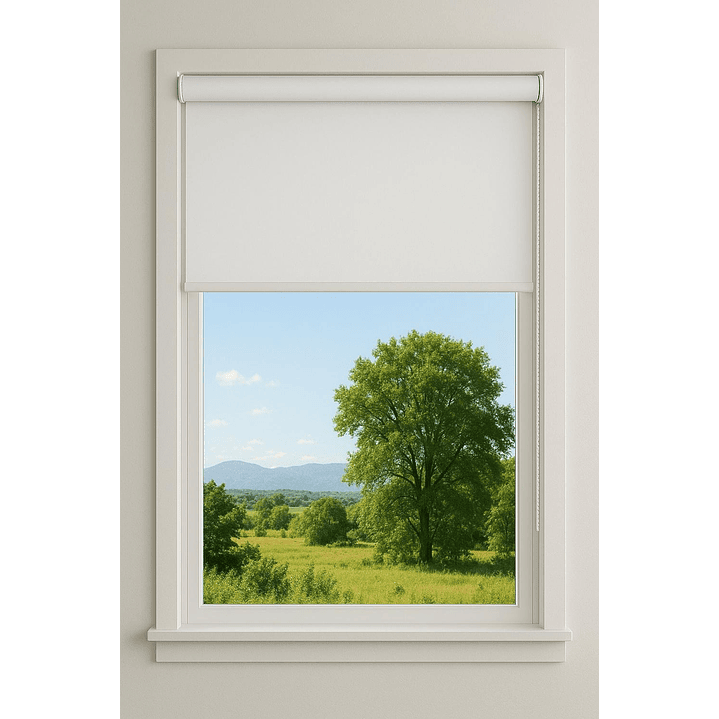 Cortina Roller Blackout Color Crudo 2