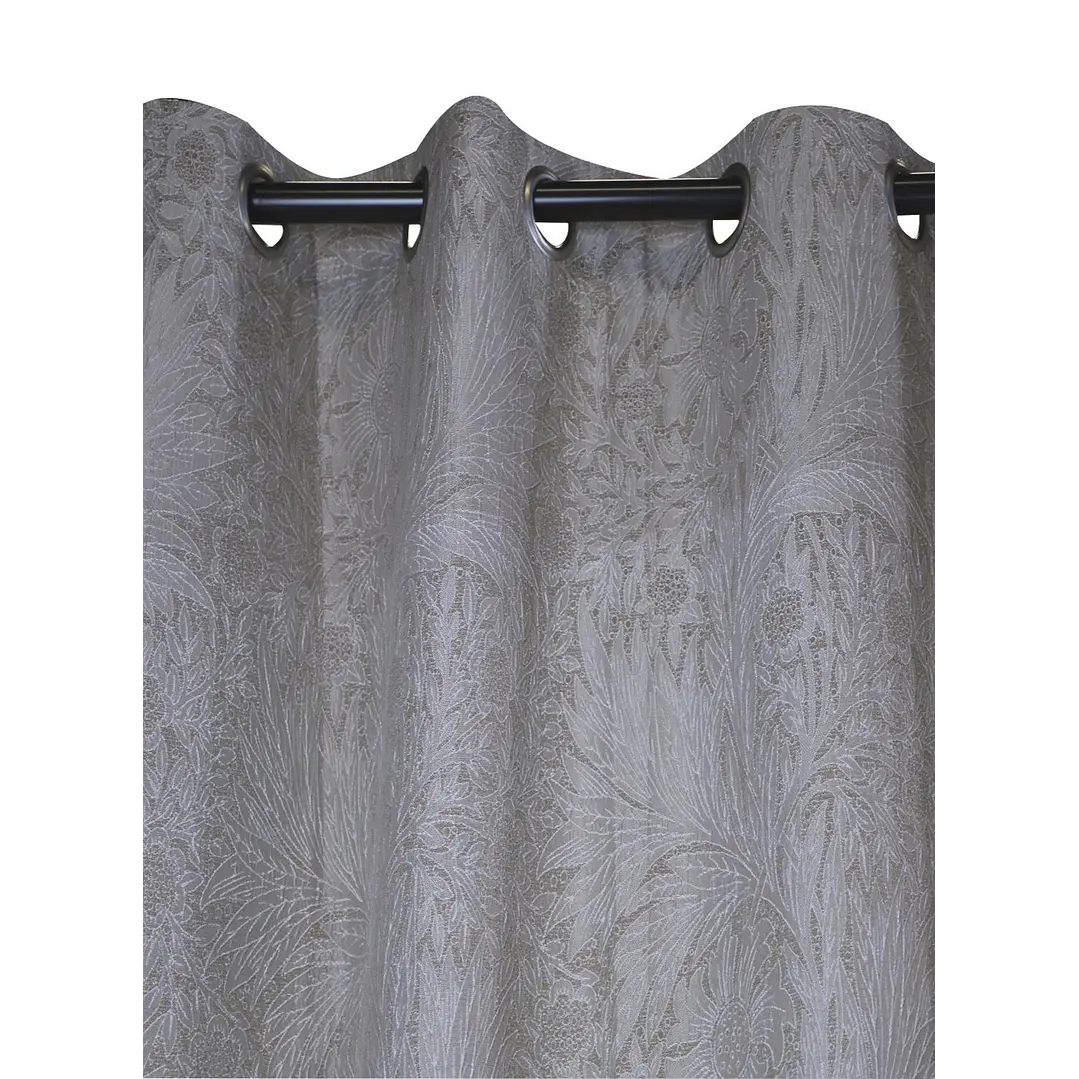 Cortina Blackout Tela Diseño 135x225 – 1 Paño Café Claro 3