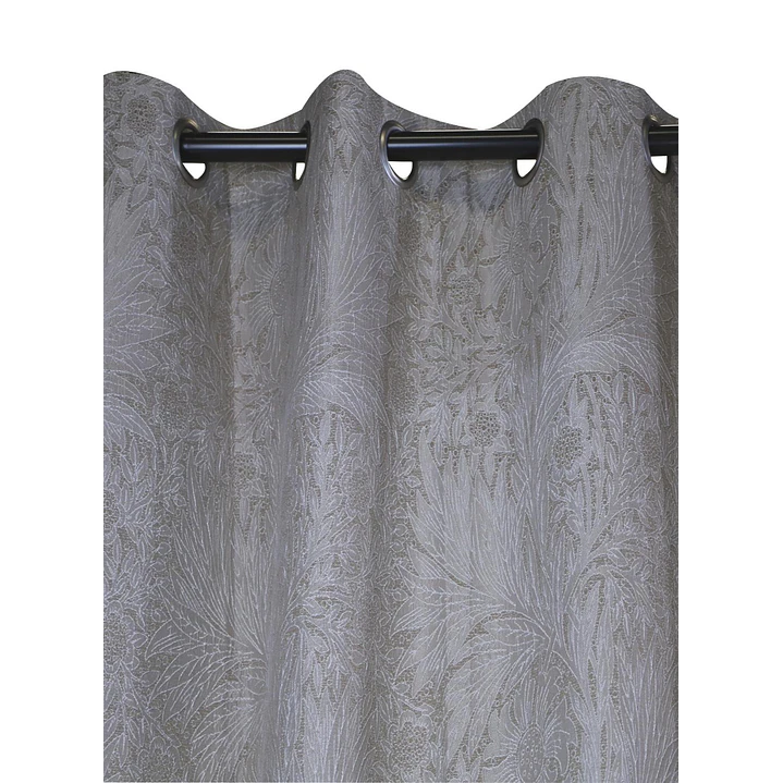 Cortina Blackout Tela Diseño 135x225 – 1 Paño Café Claro 3