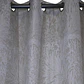 Cortina Blackout Tela Diseño 135x225 – 1 Paño Café Claro - Miniatura 3