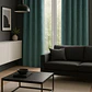 Cortina Blackout Tela Diseño 135x225 – 2 Paños Geometrica Turquesa - Miniatura 5
