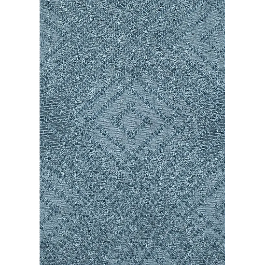 Cortina Blackout Tela Diseño 135x225 – 2 Paños Geometrica Turquesa 7