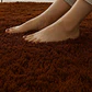 Alfombra Bajada De Cama Clems Shaggy 60x150 Café - Miniatura 5