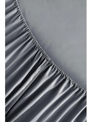 Juego de Sabanas Gris Oscuro