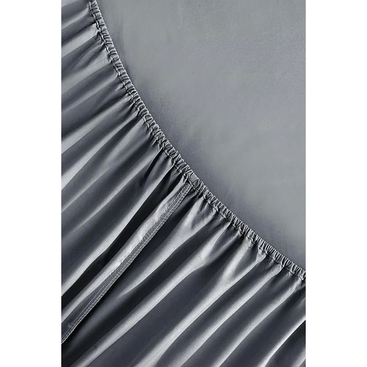 Juego de Sabanas Gris Oscuro 2