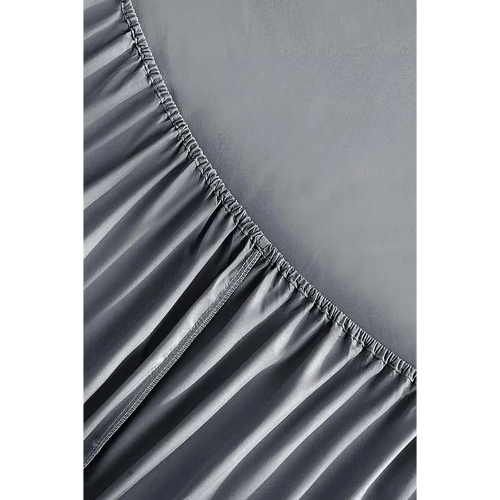 Juego de Sabanas Gris Oscuro 9