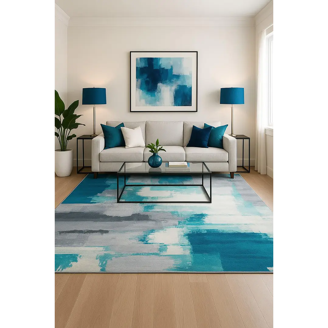 Alfombra Diseño Estambul Para Living 200x220 Clems 1