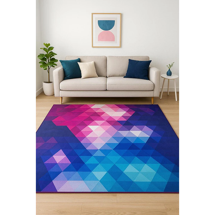 Alfombra Diseño Tokio Para Living 120x160 Clems 3