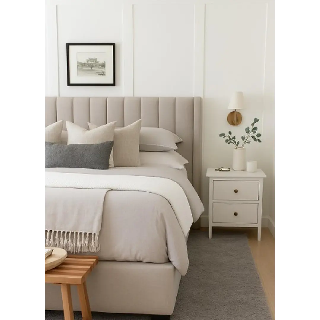 Alfombra Bajada De Cama Timmy Peluda Color Gris 55x145 2