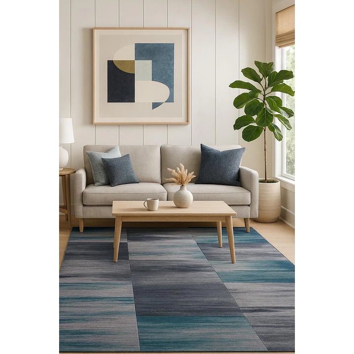 Alfombra Clems Para Living 200x220 Diseño Georgia 3