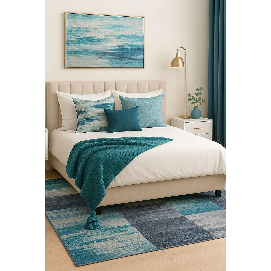 Alfombra Clems Para Living 200x220 Diseño Georgia 5