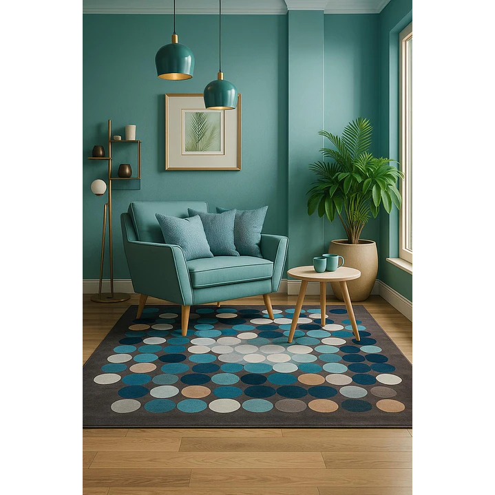 Alfombra Diseño Berlin Para Living 200x220 Clems 5