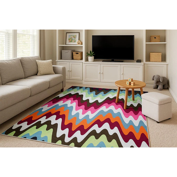 Alfombra Diseño Kasam Para Living 150x200 Clems 2