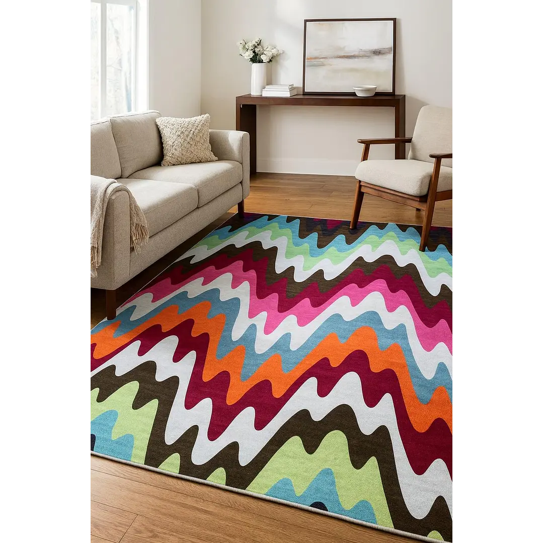 Alfombra Diseño Kasam Para Living 150x200 Clems 4