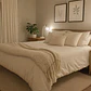 Alfombra Bajada De Cama Timmy Extra Suave Color Taupe 55x145 - Miniatura 5