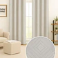 Cortina Blackout Tela Diseño 135x225 – 2 Paños Geometrica Gris - Miniatura 4