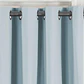 Cortinas Blackout Tela Delgada 140x225 – Pack 2 paños Azul Claro - Miniatura 7