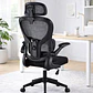 Silla Ergonomica de Oficina para Escritorio Negra - Miniatura 1