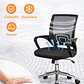 Silla De Oficina para Escritorio Negra - Miniatura 5