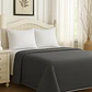 Cubrecama Quilt Reversible Gris - Miniatura 1