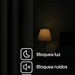 Pack 2 Cortina de Tela Delgada 100% Blackout Negro - Miniatura 6