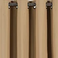 Pack 2 Cortina de Tela Delgada 100% Blackout Dorado - Miniatura 7