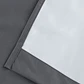 Pack 2 Cortina de Tela Delgada 100% Blackout Gris - Miniatura 8