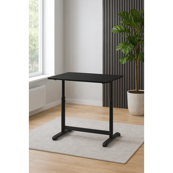 Escritorio Funcional Altura Ajustable 120x60x63-86cm Negro 1