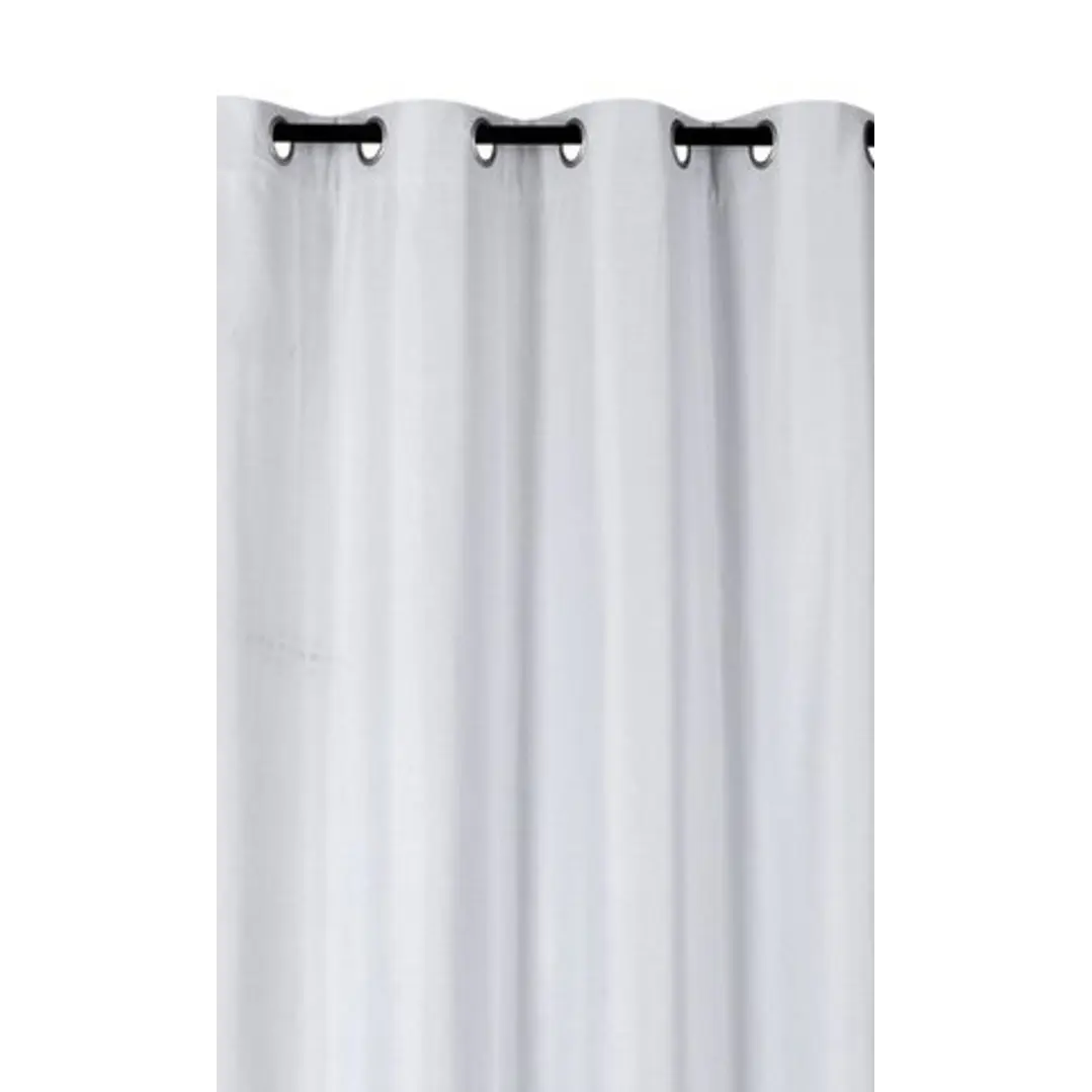 Cortina Blackout 100% Engomada Termica Tela Ligera 140x225 - Microfibra Premium - 1 Paño Blanco 7
