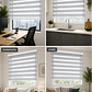 Cortina Roller Duo Zebra Color Gris - Miniatura 6