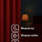 Cortina Blackout 100% Engomada Termica Tela Ligera 140x225 - Microfibra Premium - 2 Paños Rojo - Miniatura 6