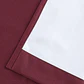Cortina Blackout 100% Engomada Termica Tela Ligera 140x225 - Microfibra Premium - 2 Paños Rojo - Miniatura 8