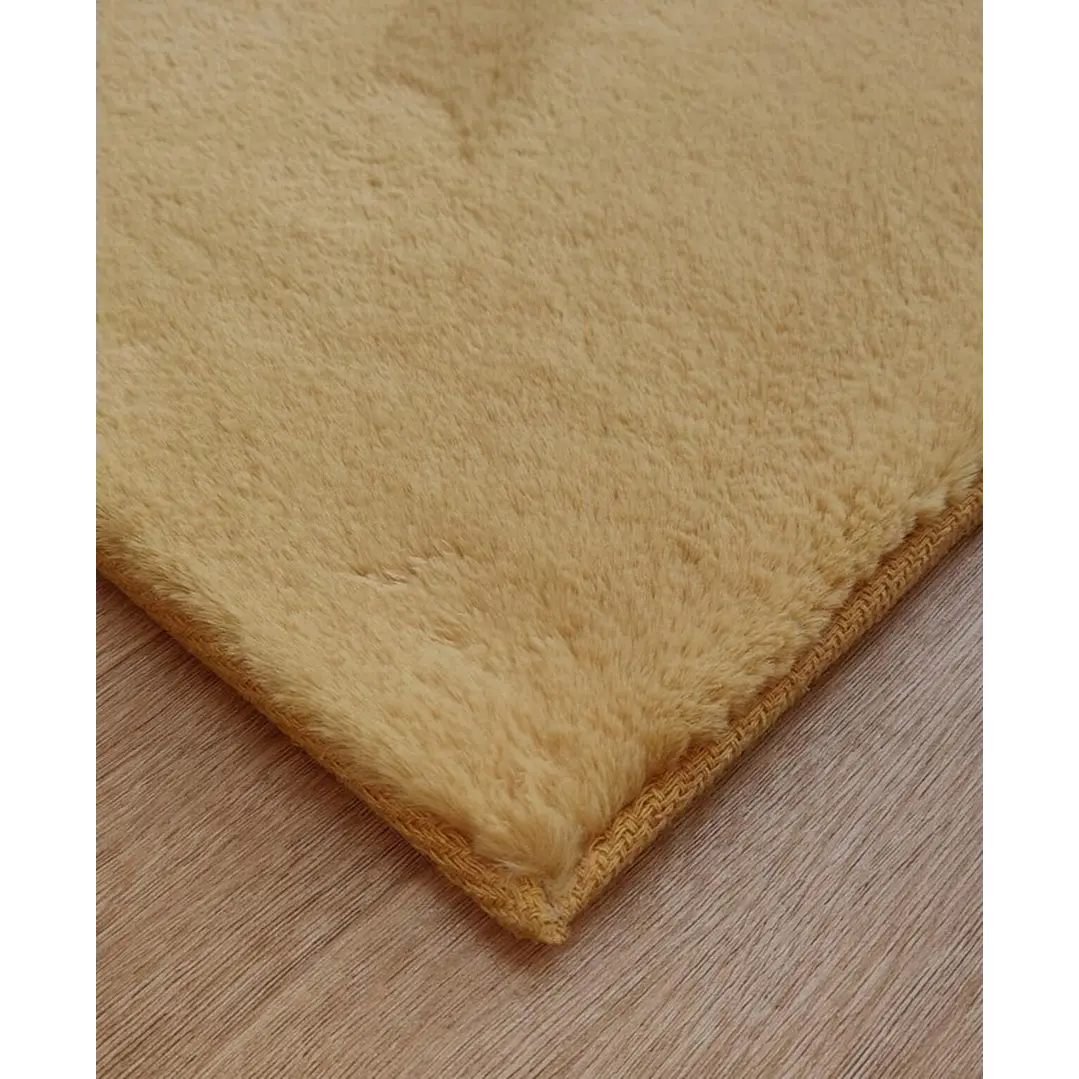 Alfombra Timmy Extra-peluda Lisa Amarillo Gold 55x145 9