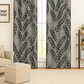 Cortina Blackout 100% Engomada Termica Tela Ligera 140x225 - Microfibra Premium - 1 Paño Hoja Gris - Miniatura 2