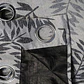 Cortina Blackout 100% Engomada Termica Tela Ligera 140x225 - Microfibra Premium - 1 Paño Hoja Gris - Miniatura 4