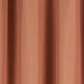 Cortina Blackout 100% Engomada Termica Tela Ligera 140x225 - Microfibra Premium - 2 Paños Naranjo - Miniatura 7