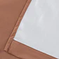 Cortina Blackout 100% Engomada Termica Tela Ligera 140x225 - Microfibra Premium - 2 Paños Naranjo - Miniatura 8
